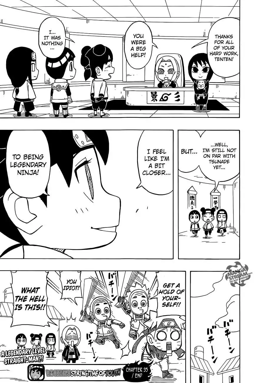 Rock Lee's Springtime of Youth Chapter 35 24